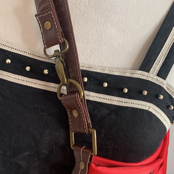 Travelon Red Nylon Crossbody Bag NYB4159 - Picture 15 of 16